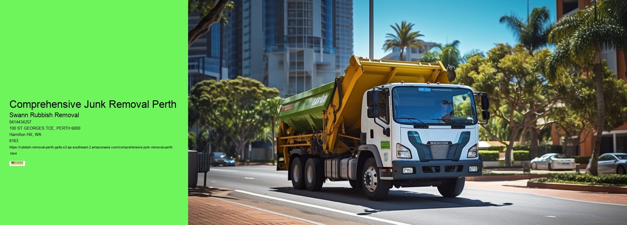 Comprehensive Junk Removal Perth