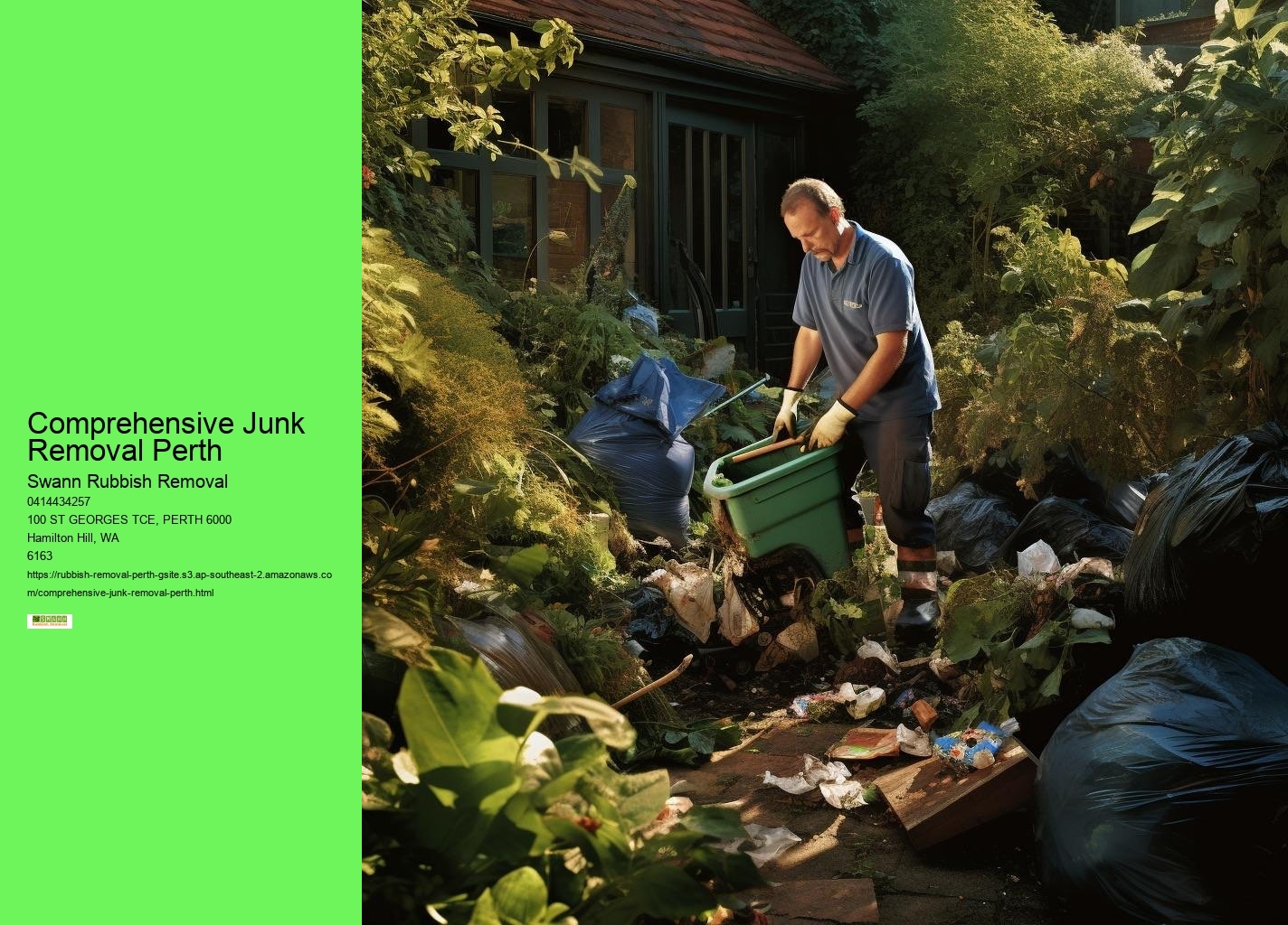 Rapid Waste Recycling Perth