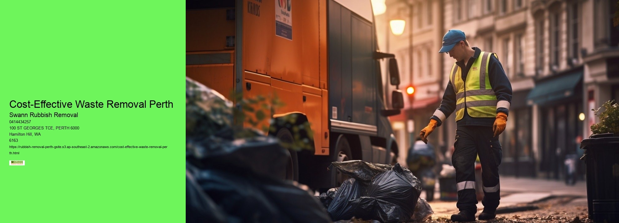 Sustainable Rubbish Handling Perth