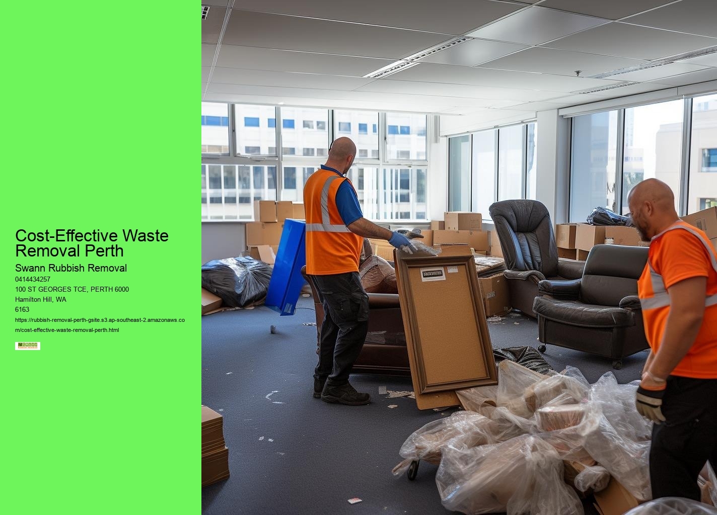 Perth Junk Disposal Expertise