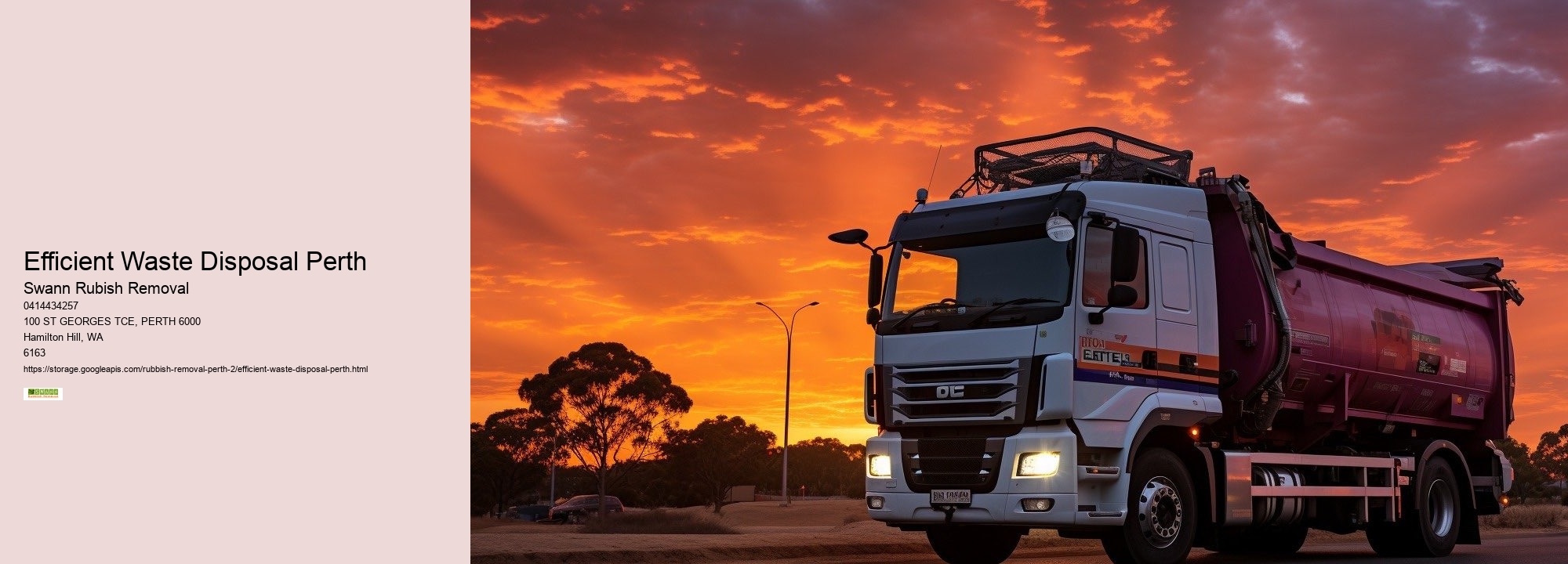 Professional Waste Management Perth