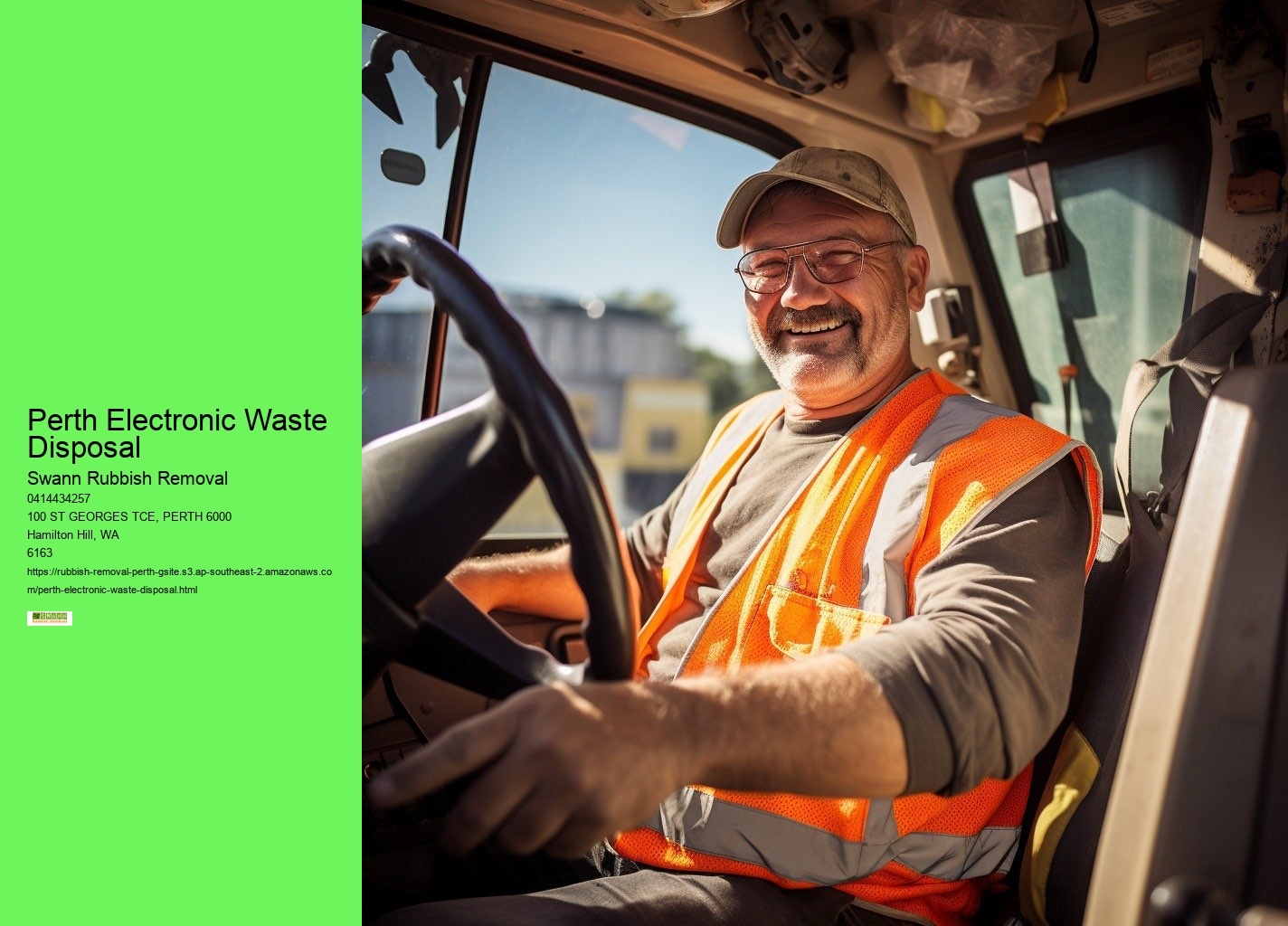 Perth Electronic Waste Disposal