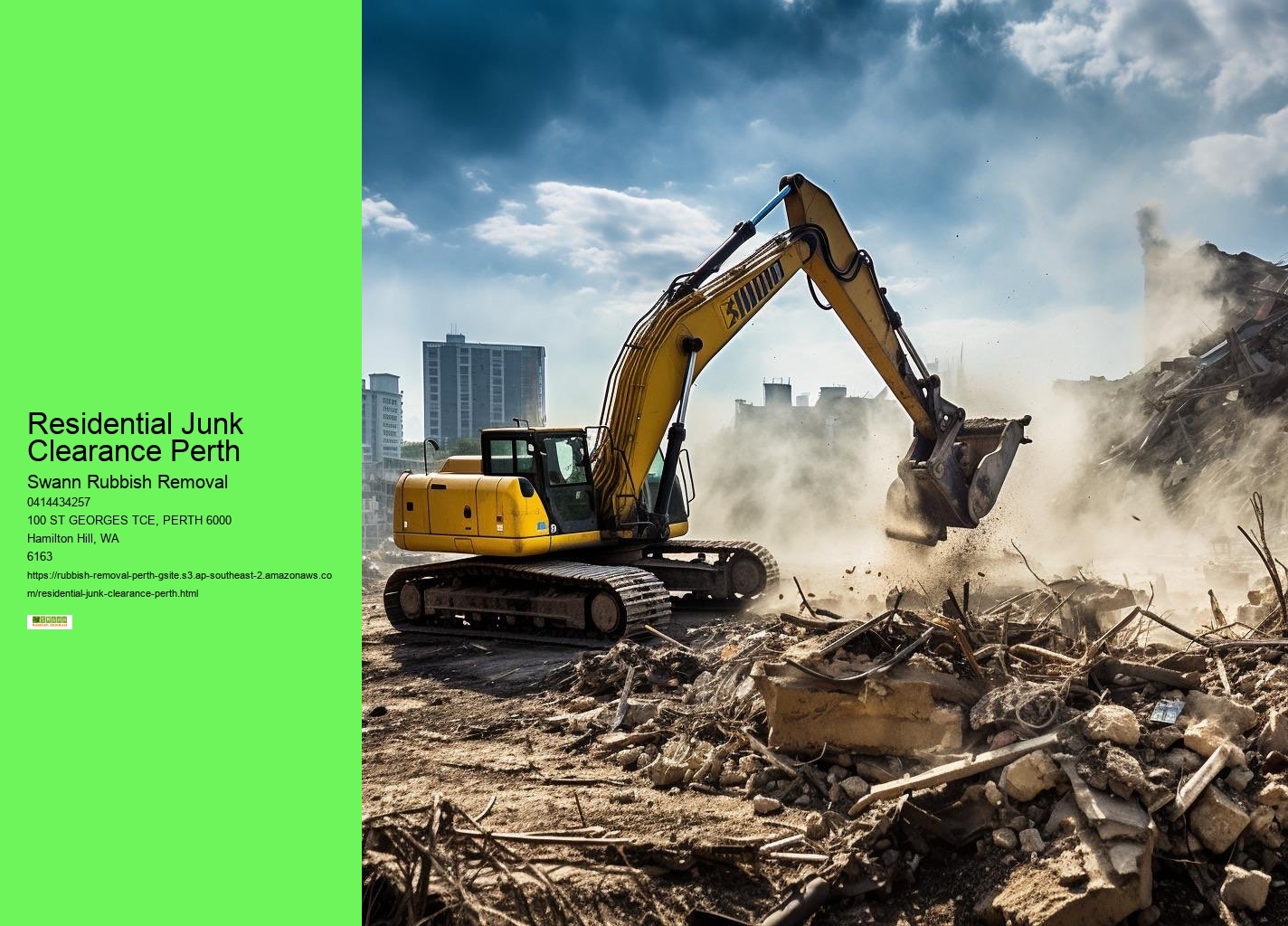 Residential Junk Clearance Perth
